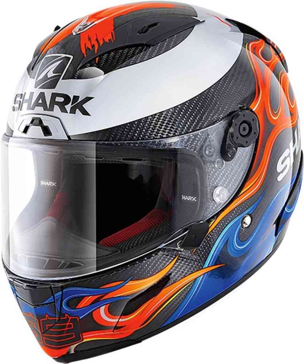 Мотошлем интеграл Shark Race-R Pro Carbon Replica Lorenzo 2019