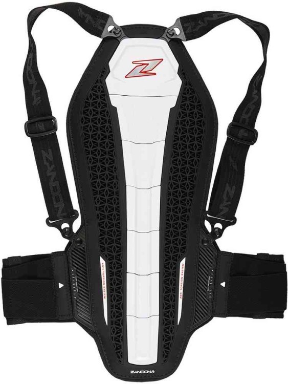 Мотозащита Zandona Hybrid Back Pro X7 Белый 1307WEBK