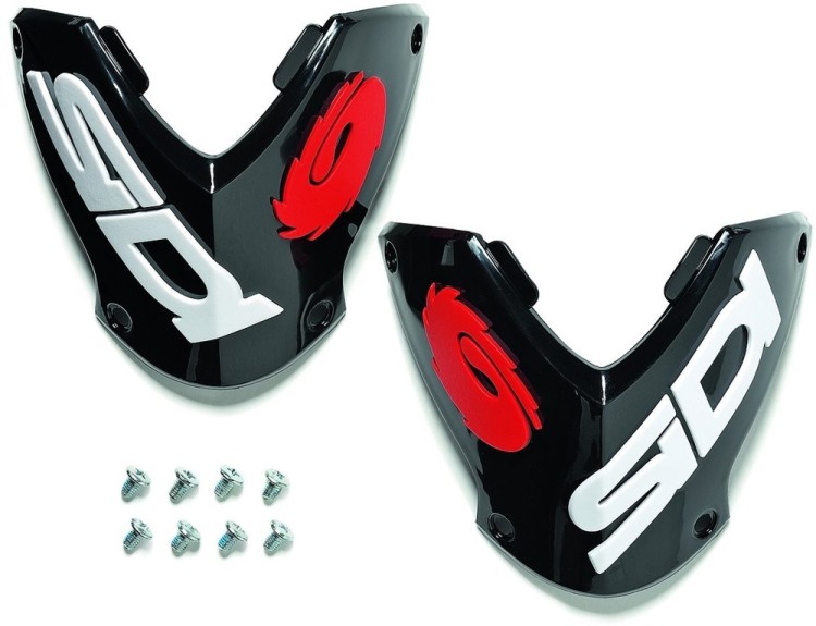 Sidi ST Shin Plates Черный/Белый 52258-00-103
