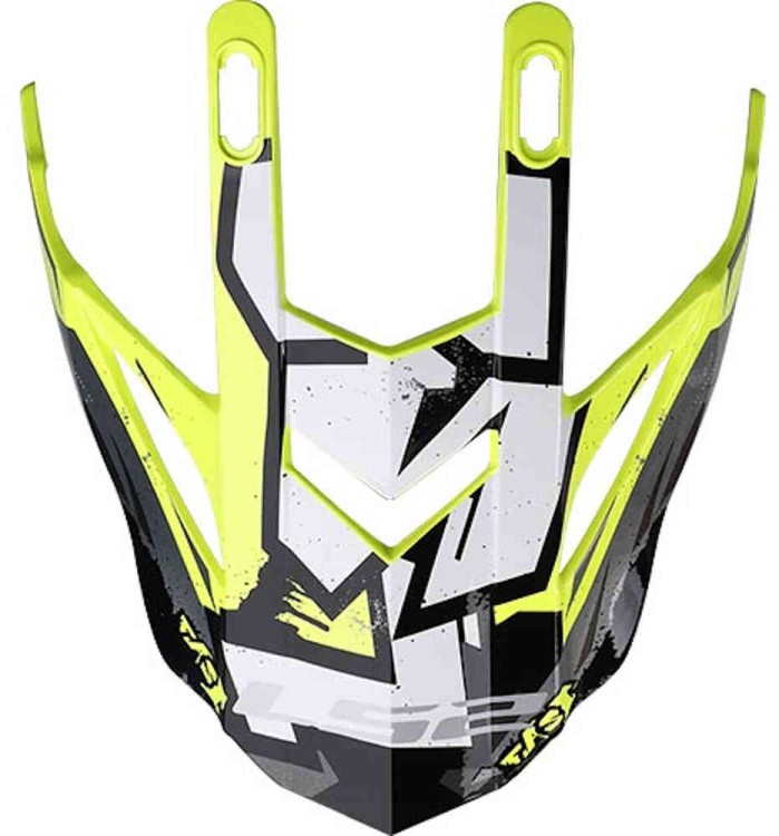 LS2 MX437 Fast Evo Серый/Желтый 800437PEK26