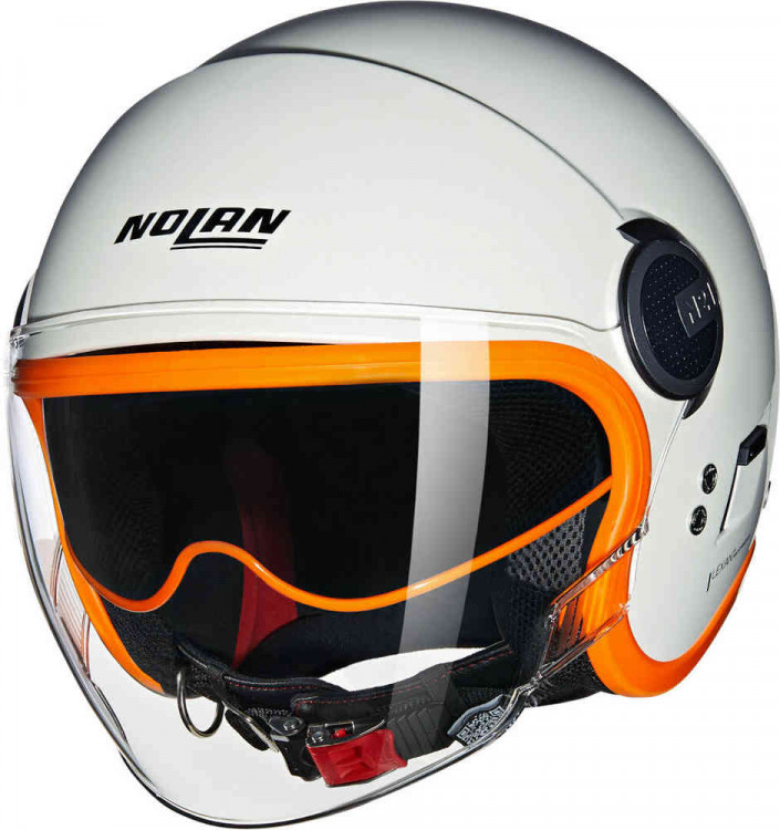 Мотошлем открытый Nolan N21 Visor 06 Ocio перламутровый/оранжевый N2Y0007373476