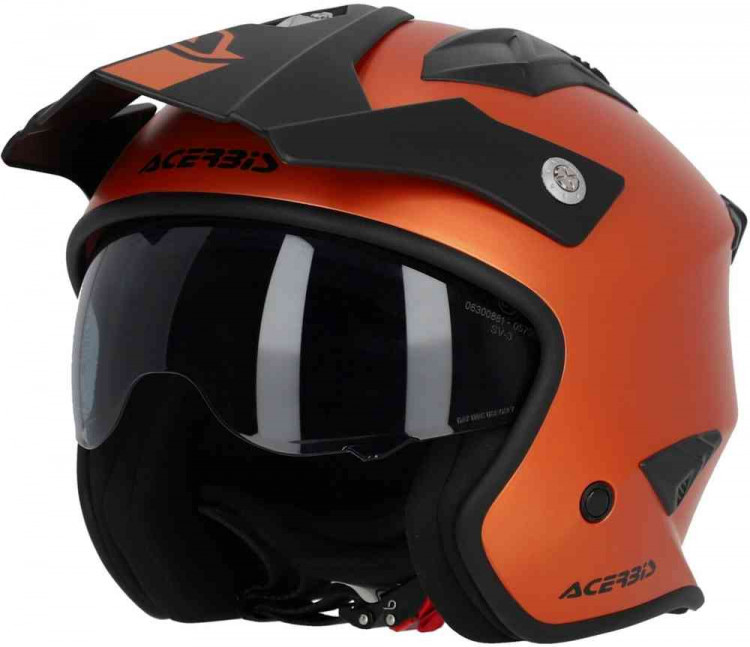 Мотошлем открытый Acerbis Aria Metallic Матовый оранжевый 0025937.201.062