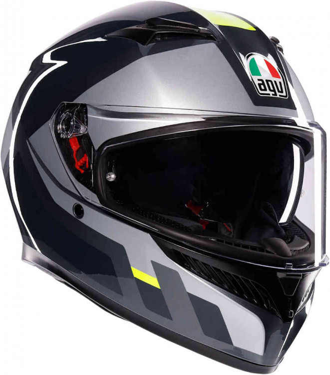 Мотошлем интеграл AGV K3 Shade 22.06  18381001-017-XS