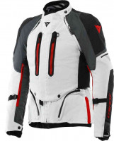 Мотокуртка текстильная мужская Dainese Super Adventure Absoluteshell Светло-серый/Черный/Красный 16500012-29J-44