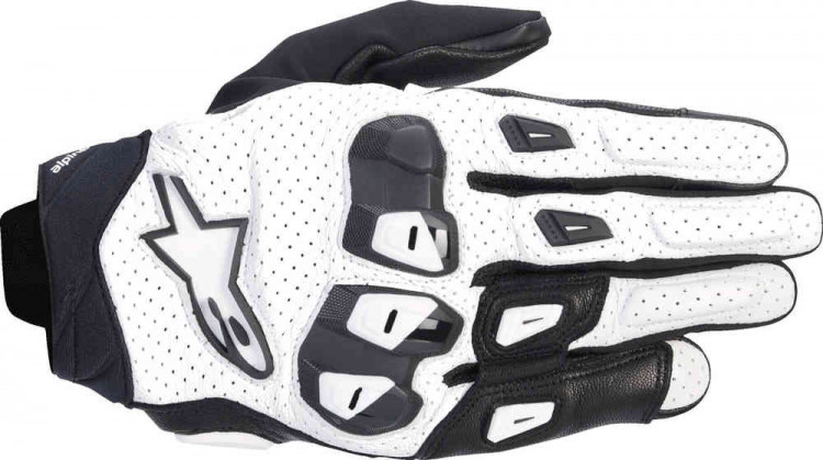 Мотоперчатки для города, спорта и туринга Alpinestars Sp X 7 Белый/Черный 3560625-21-S