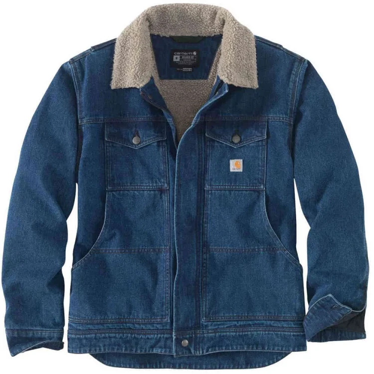 Куртка Carhartt Relaxed Denim Sherpa Lined