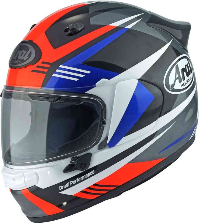 Мотошлем интеграл Arai Quantic Mark Красный/Синий 8009093002