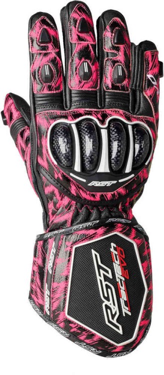 Мотоперчатки для города, спорта и туринга RST TracTech Evo 4 Ltd. Dazzle Pink  8000326072