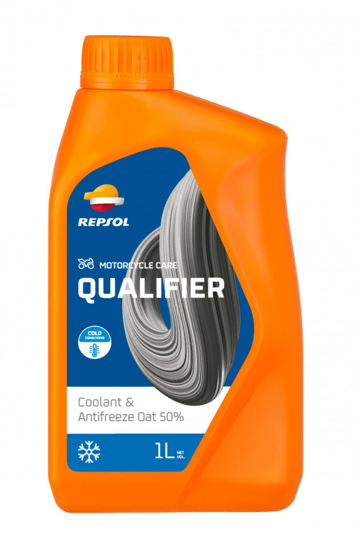 Антифриз REPSOL QUALIFIER COOLANT OAT 50% синий готовый 1л