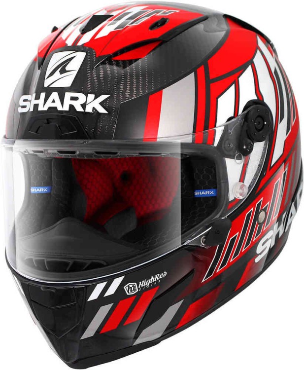 Мотошлем интеграл Shark Race-R Pro Carbon Replica Zarco Speedblock