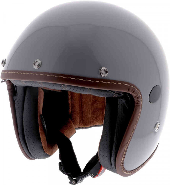 Мотошлем открытый Helstons Brave Carbon  2022003-GR-XS