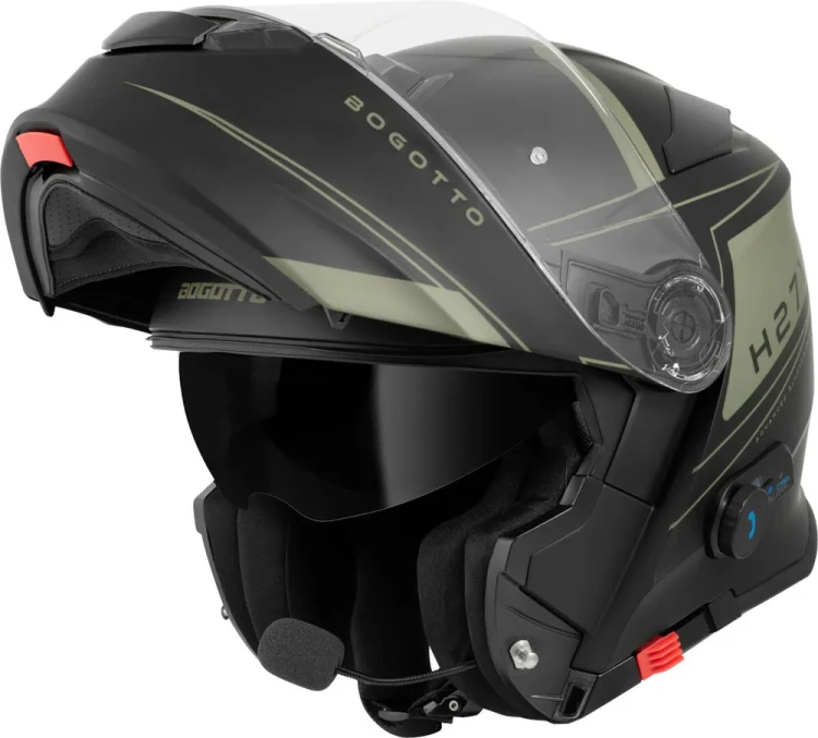 Мотошлем модуляр Bogotto H271 Taog Bluetooth