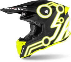 Мотошлем для мотокросса и эндуро Airoh Twist 2.0 Neon