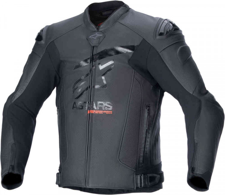Мотокуртка кожаная мужская Alpinestars GP Plus R V4 Airflow чёрный 3100624-1100-50