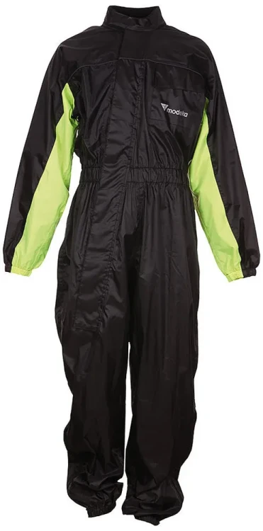 мотодождевик слитный Modeka Black Rain Черный/Желтый 080190-431-4XL