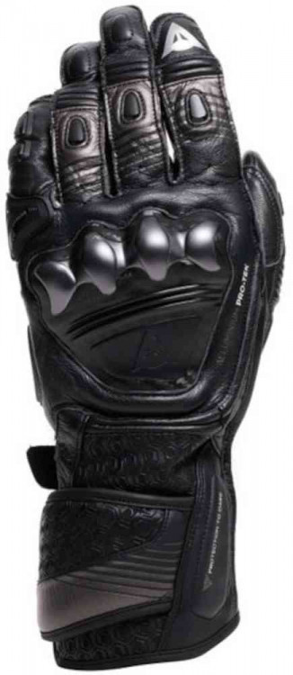 Мотоперчатки для города, спорта и туринга Dainese Fiero Metal Черный 18100025-604-XS