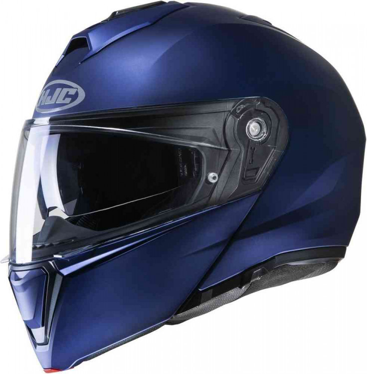 Мотошлем модуляр HJC i90 Матовый синий 2099900204791