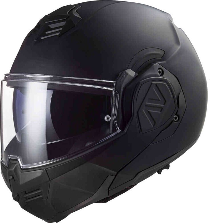 Мотошлем модуляр LS2 FF906 Advant Solid Noir