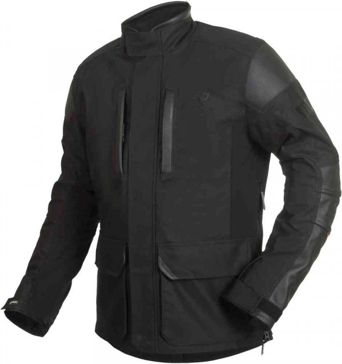 Мотокуртка текстильная мужская Rukka Melfort Gore-Tex Черный/Серебристый 70156-729-990-R-46