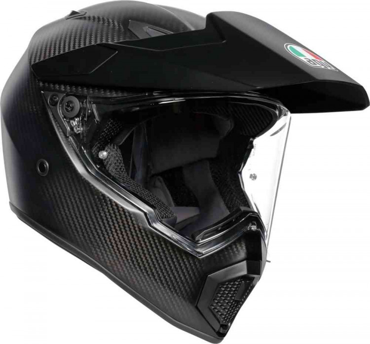 Мотошлем для мотокросса и эндуро AGV AX-9 Carbon  7631A4LY-001-XXXL
