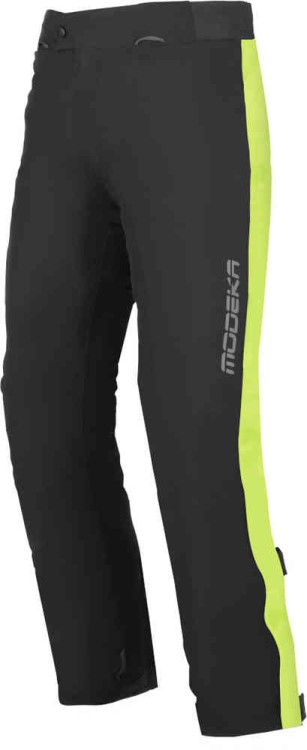 мотодождевик - штаны Modeka Hydroflex Черный/Неоновый 081590-431