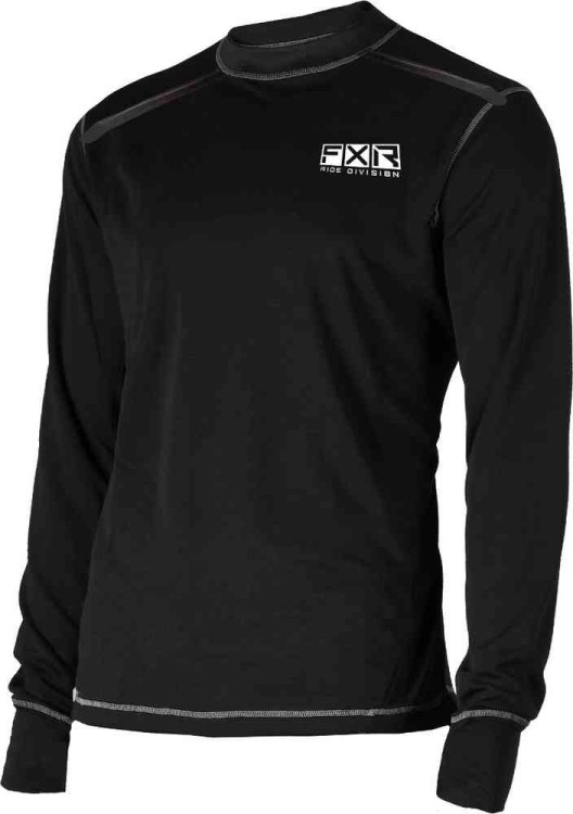 термобелье - майка FXR Tenacious Merino чёрный 211304-1000-16