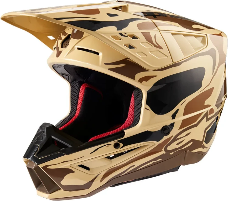 Мотошлем для мотокросса и эндуро Alpinestars S-M5 Mineral 2024