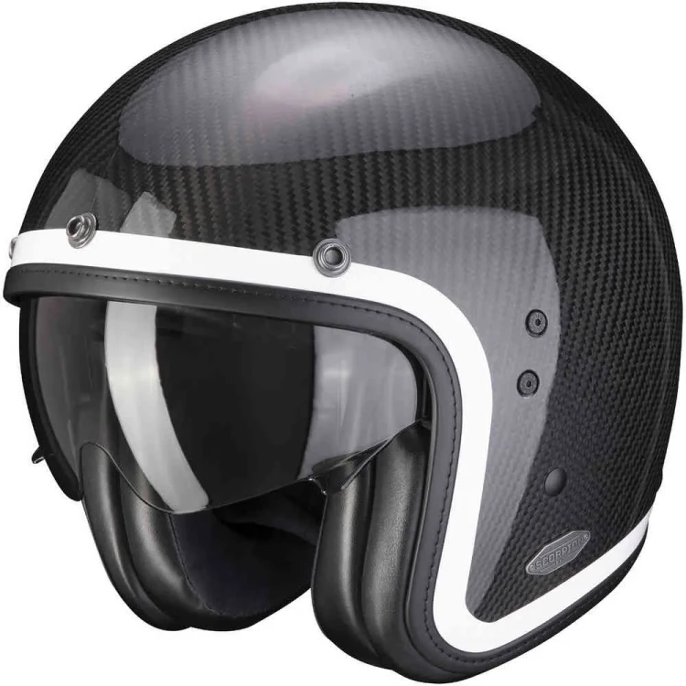 Мотошлем открытый Scorpion Belfast Carbon Lofty