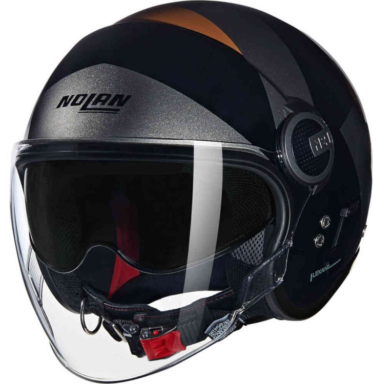 Мотошлем открытый Nolan N21 Visor 06 Tangente Коричневый/Черный/Серый N2Y0007313529