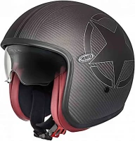 Мотошлем открытый Premier Vintage Carbon Star
