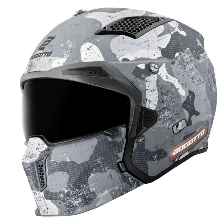 Мотошлем открытый Bogotto Radic Camo