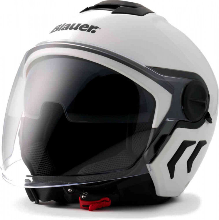 Мотошлем открытый Blauer Demi Jet DJ-01 Monocolor Белый 12CBKHU40119-H00002-H02-XS
