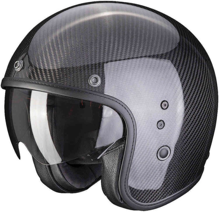 Мотошлем открытый Scorpion Belfast Evo Carbon