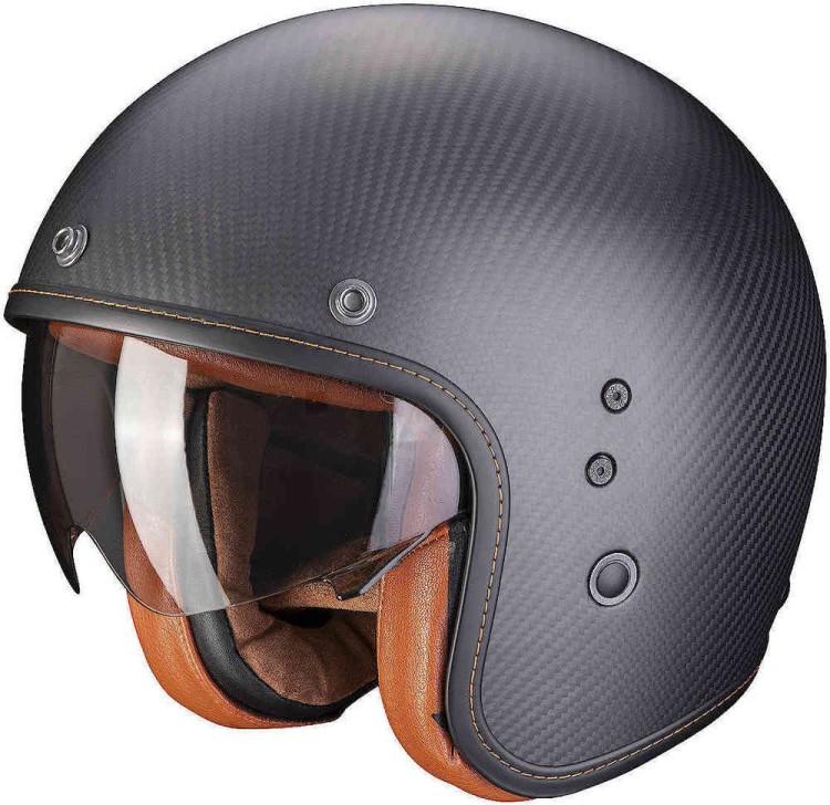 Мотошлем открытый Scorpion Belfast Evo Carbon