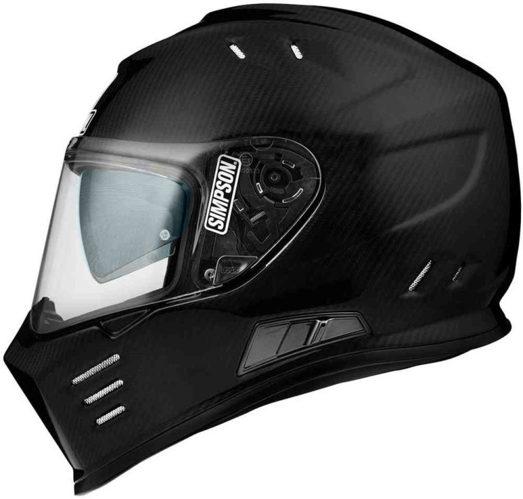Мотошлем интеграл Simpson Venom Carbon