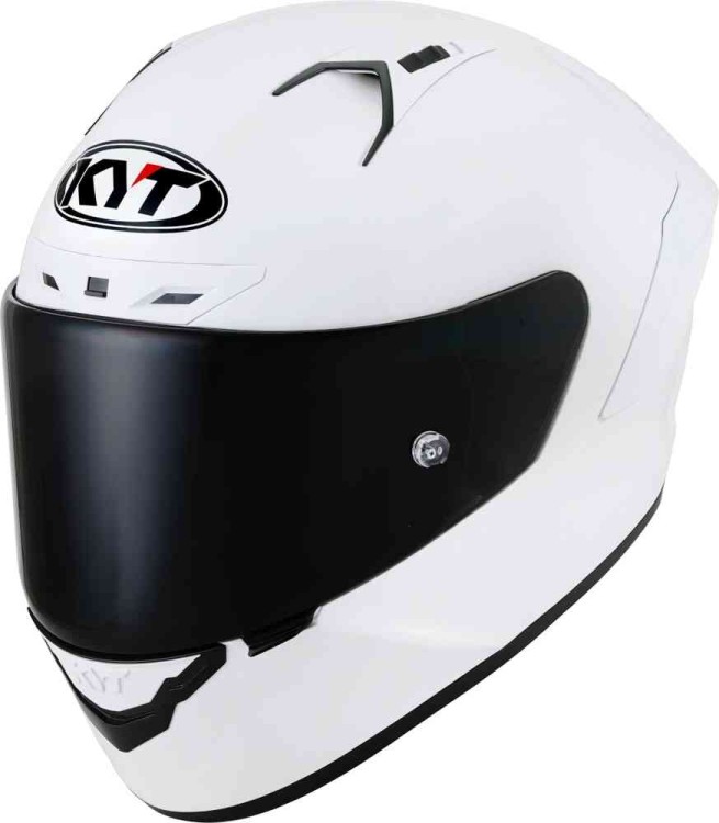 Мотошлем интеграл KYT NZ Race Plain Белый Y6NZ00W3.2