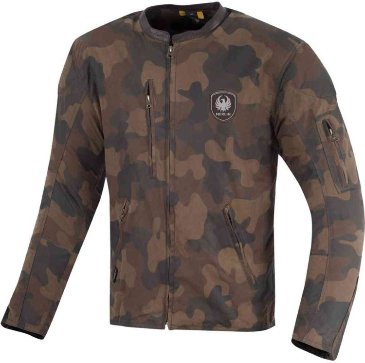 Мотокуртка текстильная мужская Merlin Covert Camo