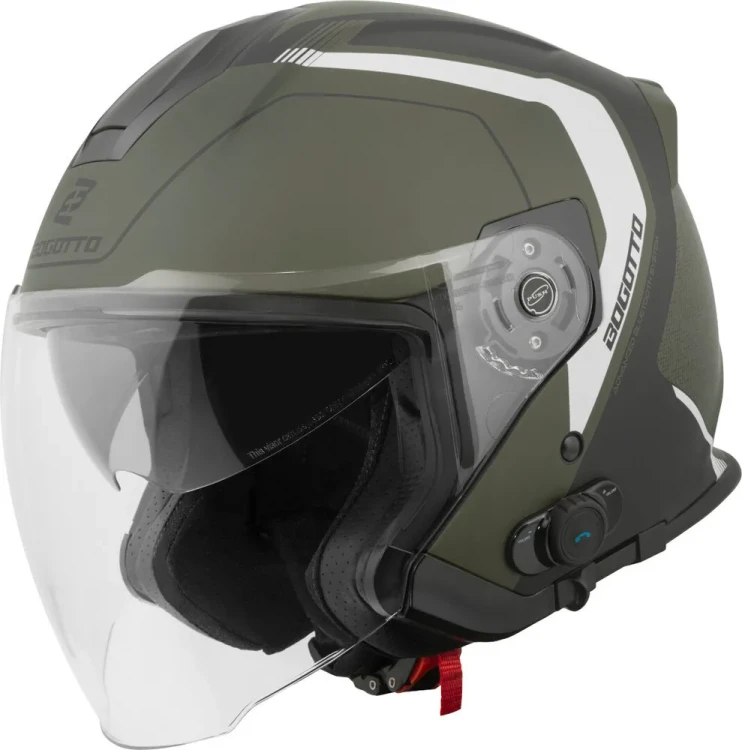 Мотошлем открытый Bogotto H586 BT Illus