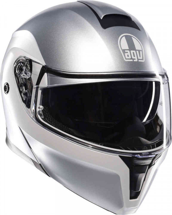 Мотошлем модуляр AGV Streetmodular Levico Матовый серый