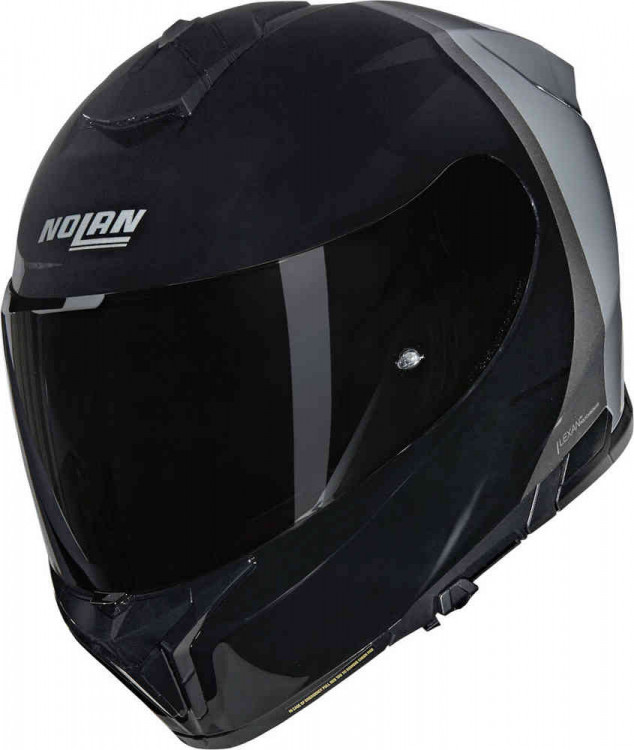 Мотошлем интеграл Nolan N80-8 Verniciatura Speciale N-Com Черный/Серый N880007303435