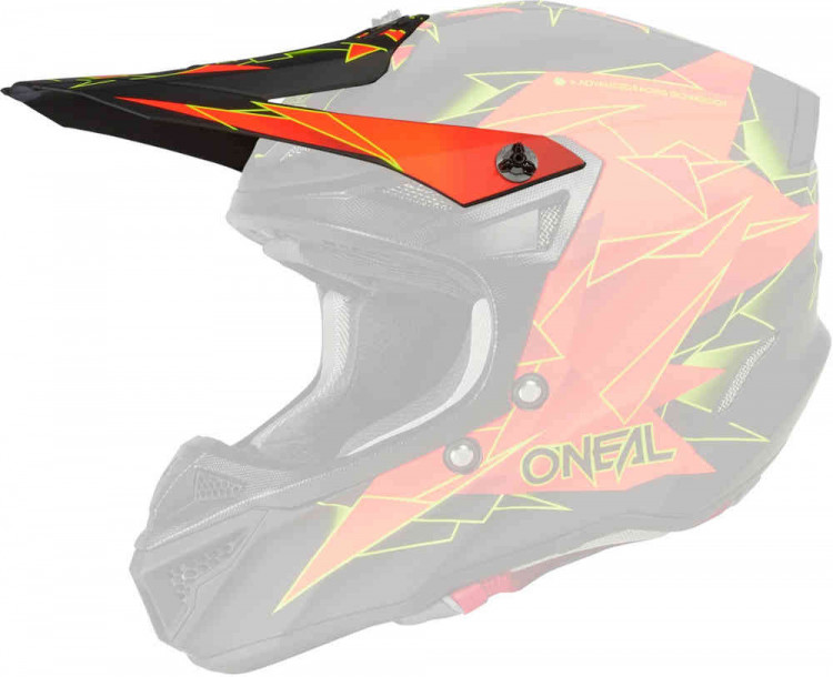 Oneal 5Series Polyacrylite Surge Черный/Красный 0628-040
