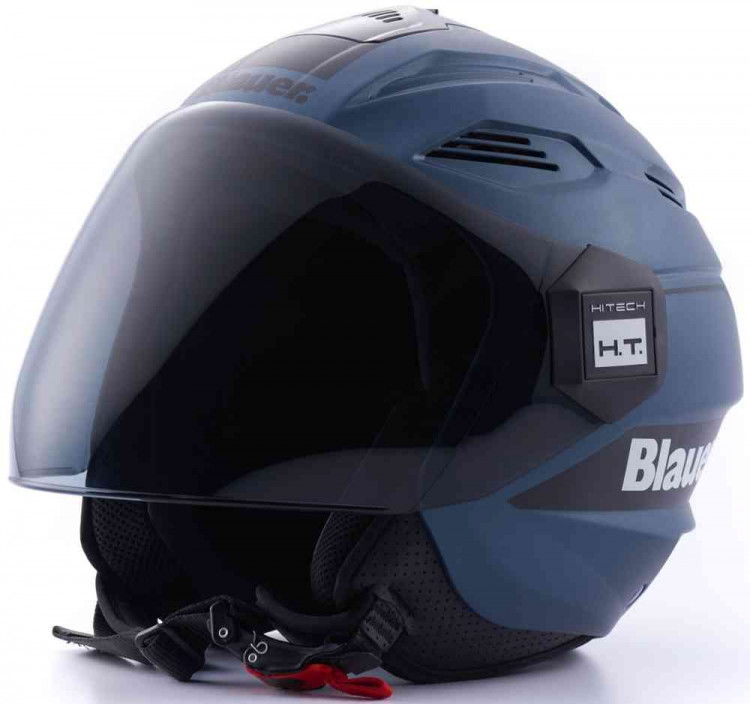 Мотошлем открытый Blauer Brat Синий/Черный 12CBKHU01035-H00023-H117-S