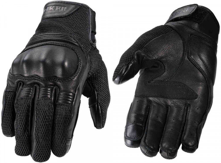 Мотоперчатки для города, спорта и туринга Rokker Austin Mesh Черный 8909-01-S