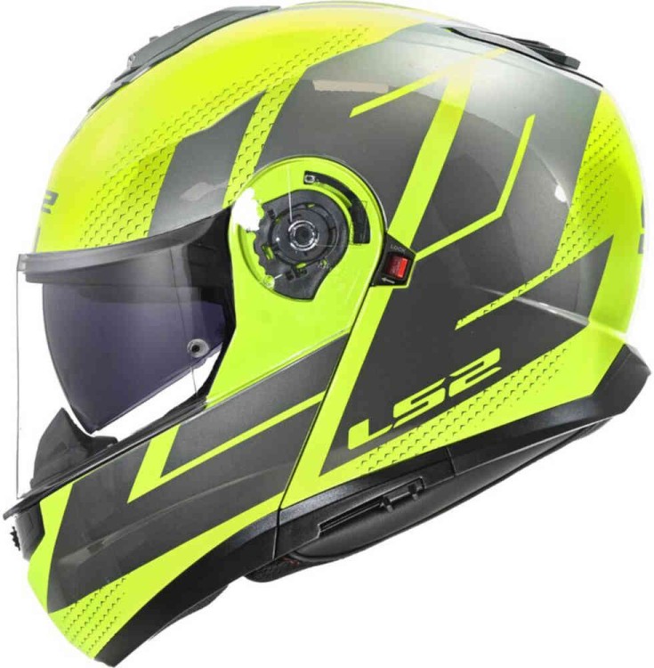 Мотошлем модуляр LS2 FF908 Strobe II Code