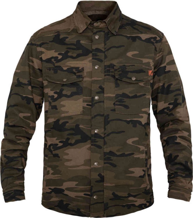 Мотокуртка текстильная мужская John Doe New Camouflage