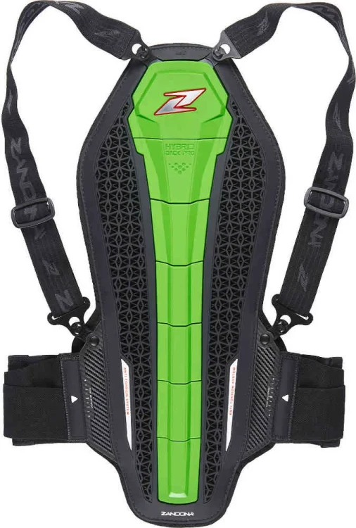 Мотозащита Zandona Hybrid Back Pro X7 Зеленый 1307GNBK