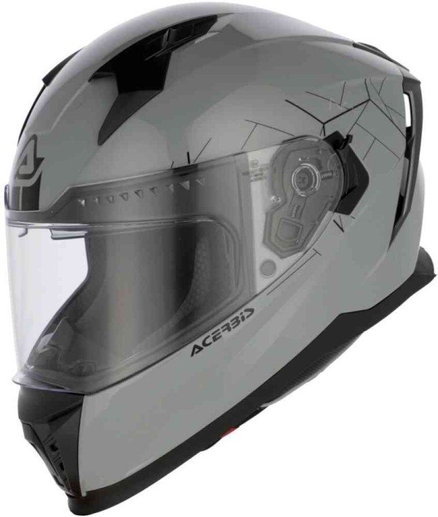 Мотошлем интеграл Acerbis X-Way Solid Серый 0025402.070.064
