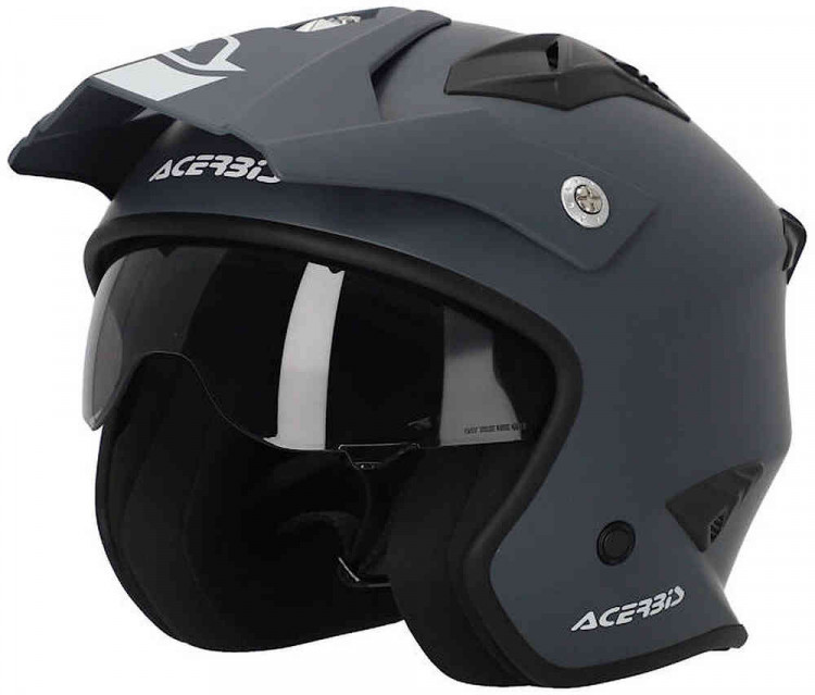 Мотошлем открытый Acerbis Aria 2023 Solid Серый 0025055.070.061