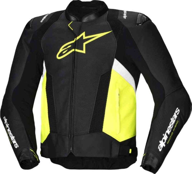 Мотокуртка кожаная мужская Alpinestars Missile V3 Airflow