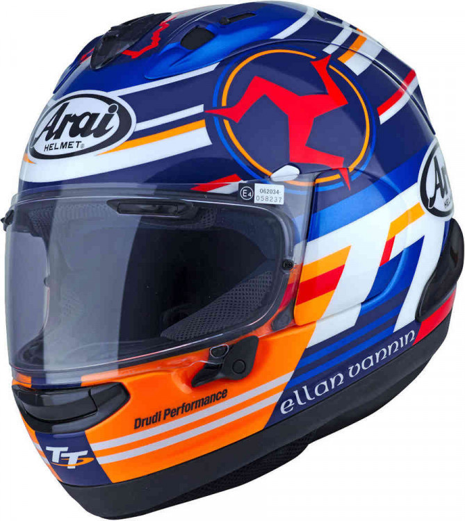 Мотошлем интеграл Arai RX-7V Evo Isle Of Man TT 2024 Limitet Edition  8009240001